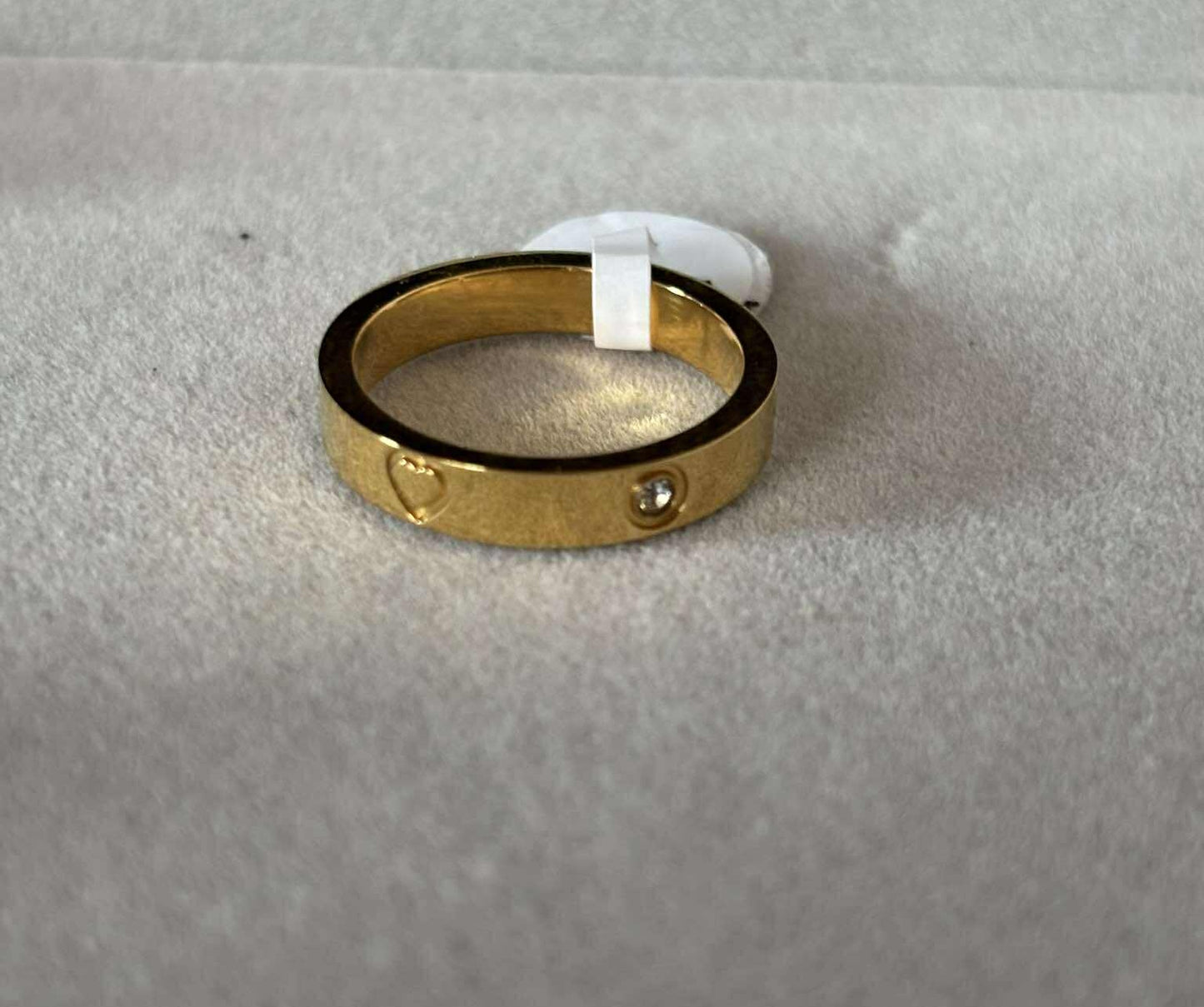 Heart Band Ring
