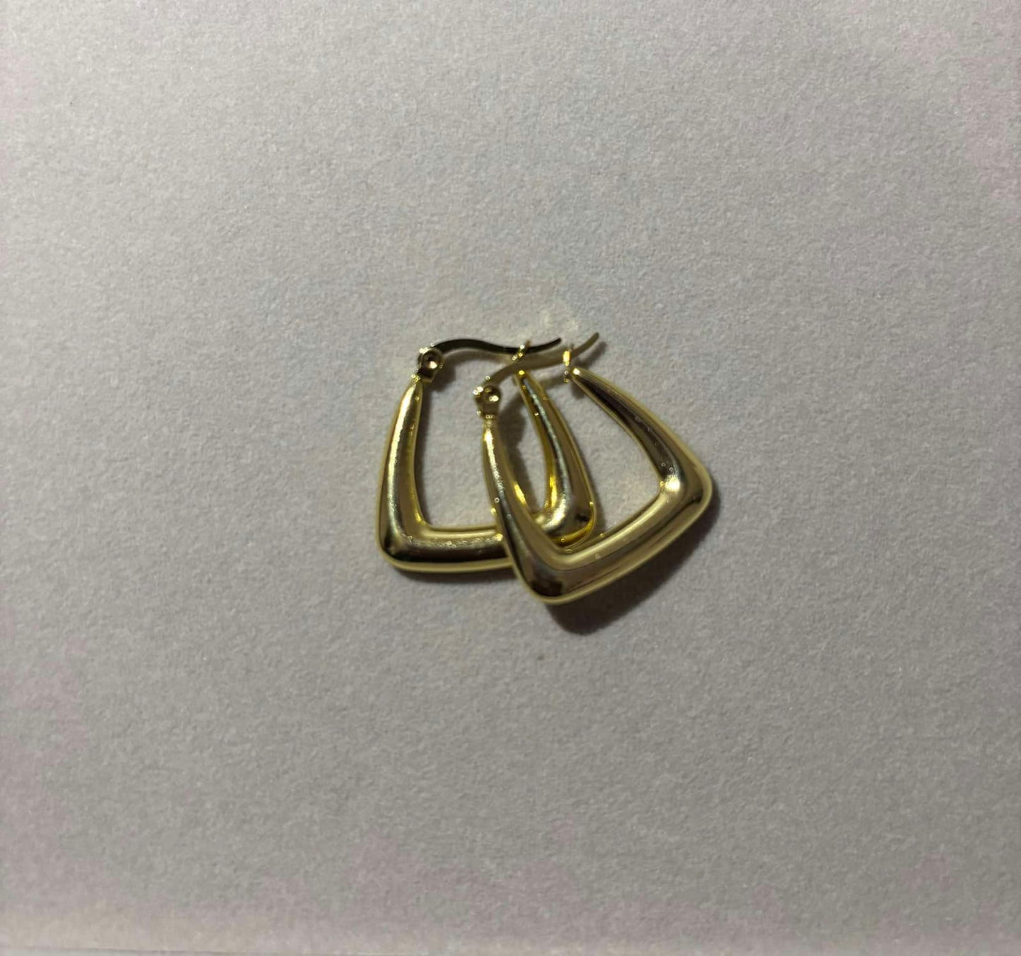 Geometric Triangle Hoop