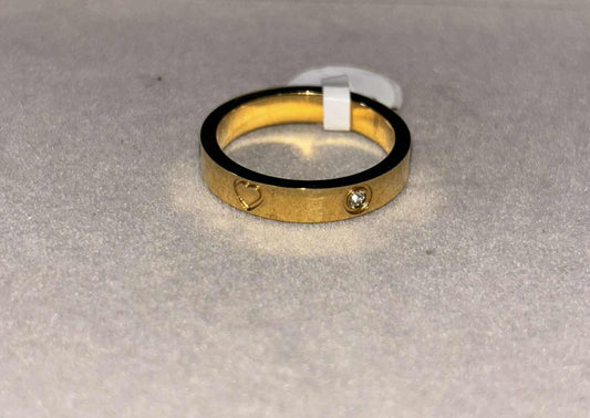 Heart Band Ring